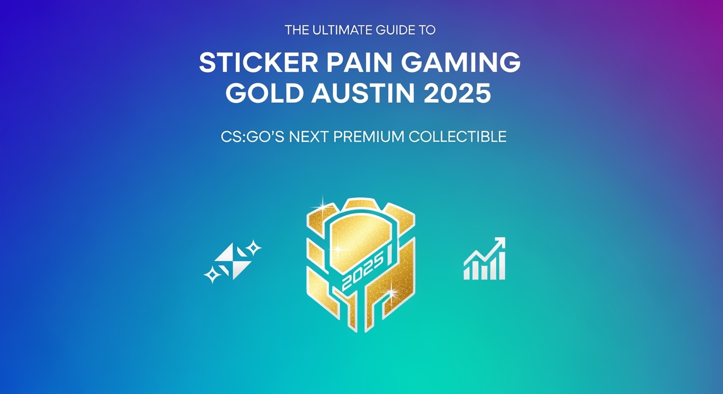 The Ultimate Guide to Sticker Pain Gaming Gold Austin 2025: CS:GO’s Next Premium Collectible