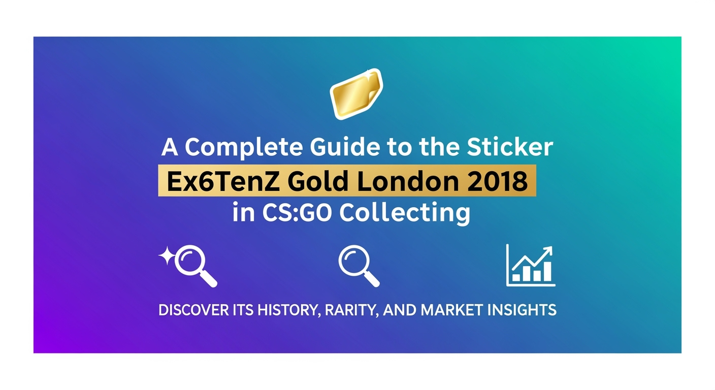 A Complete Guide to the Sticker Ex6TenZ Gold London 2018 in CS:GO Collecting