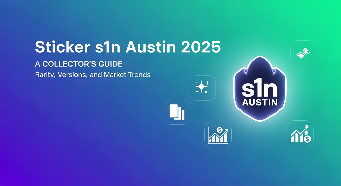Sticker s1n Austin 2025: A Collector’s Guide to Rarity, Versions, and Market Trends