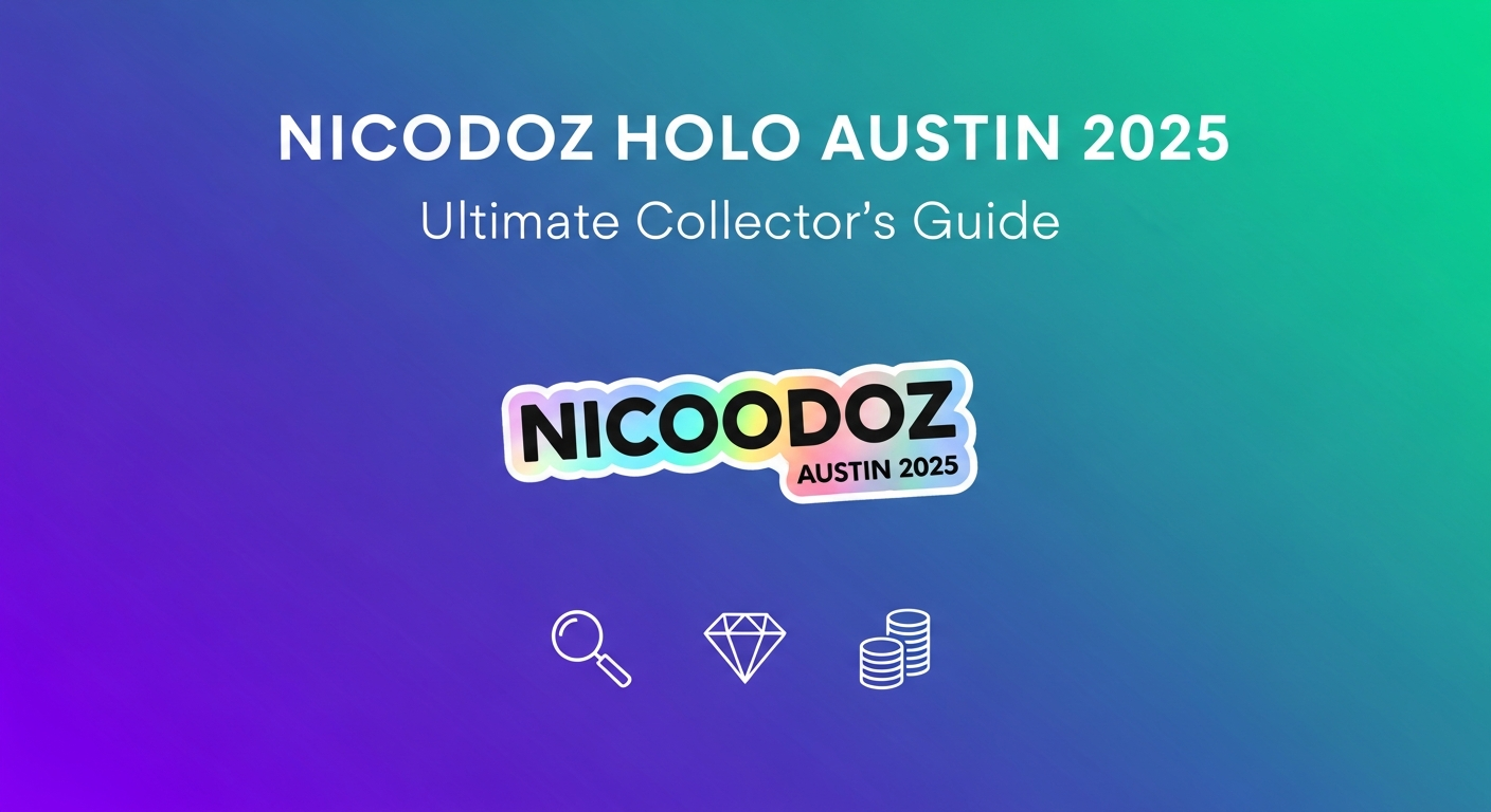 Sticker Nicoodoz Holo Austin 2025: Ultimate Collector’s Guide