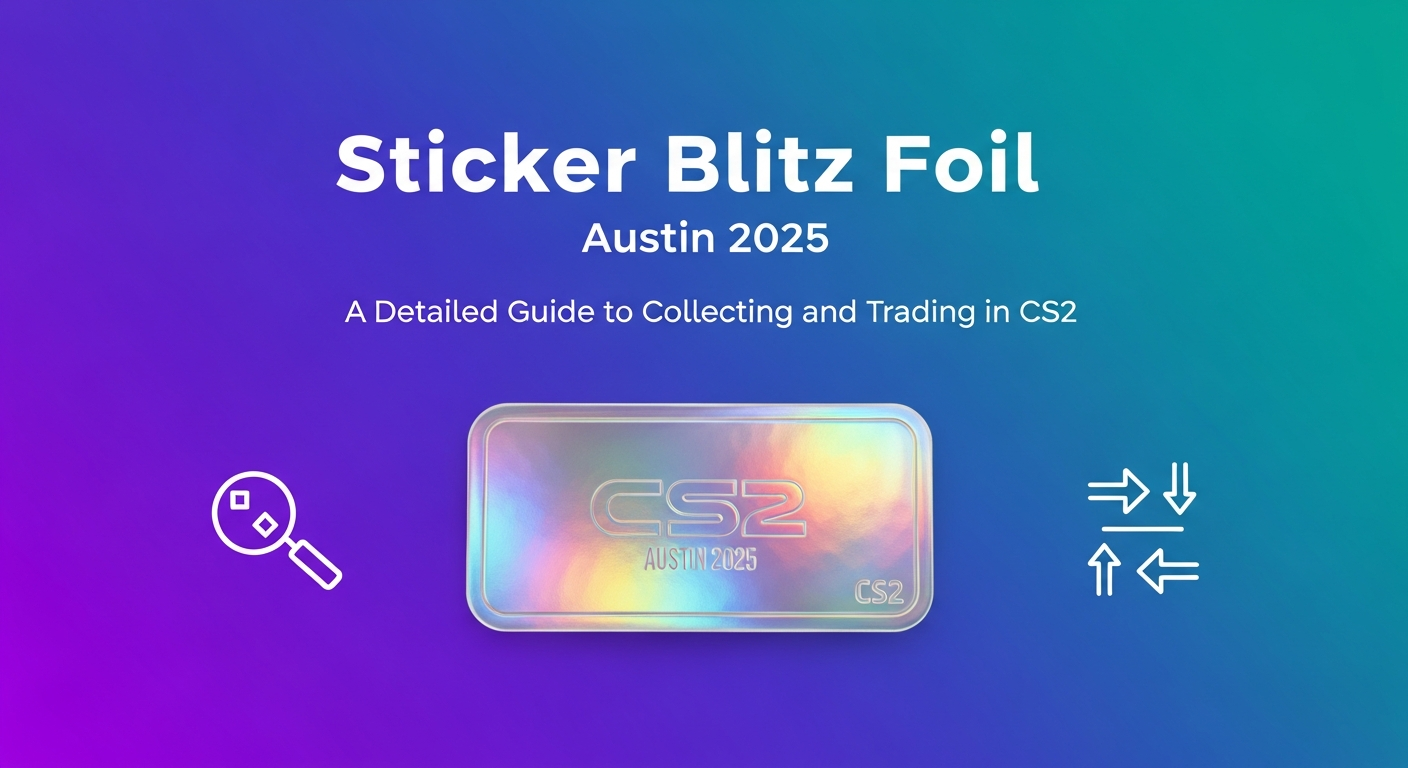 Sticker Blitz Foil Austin 2025: A Detailed Guide to Collecting and Trading in CS2
