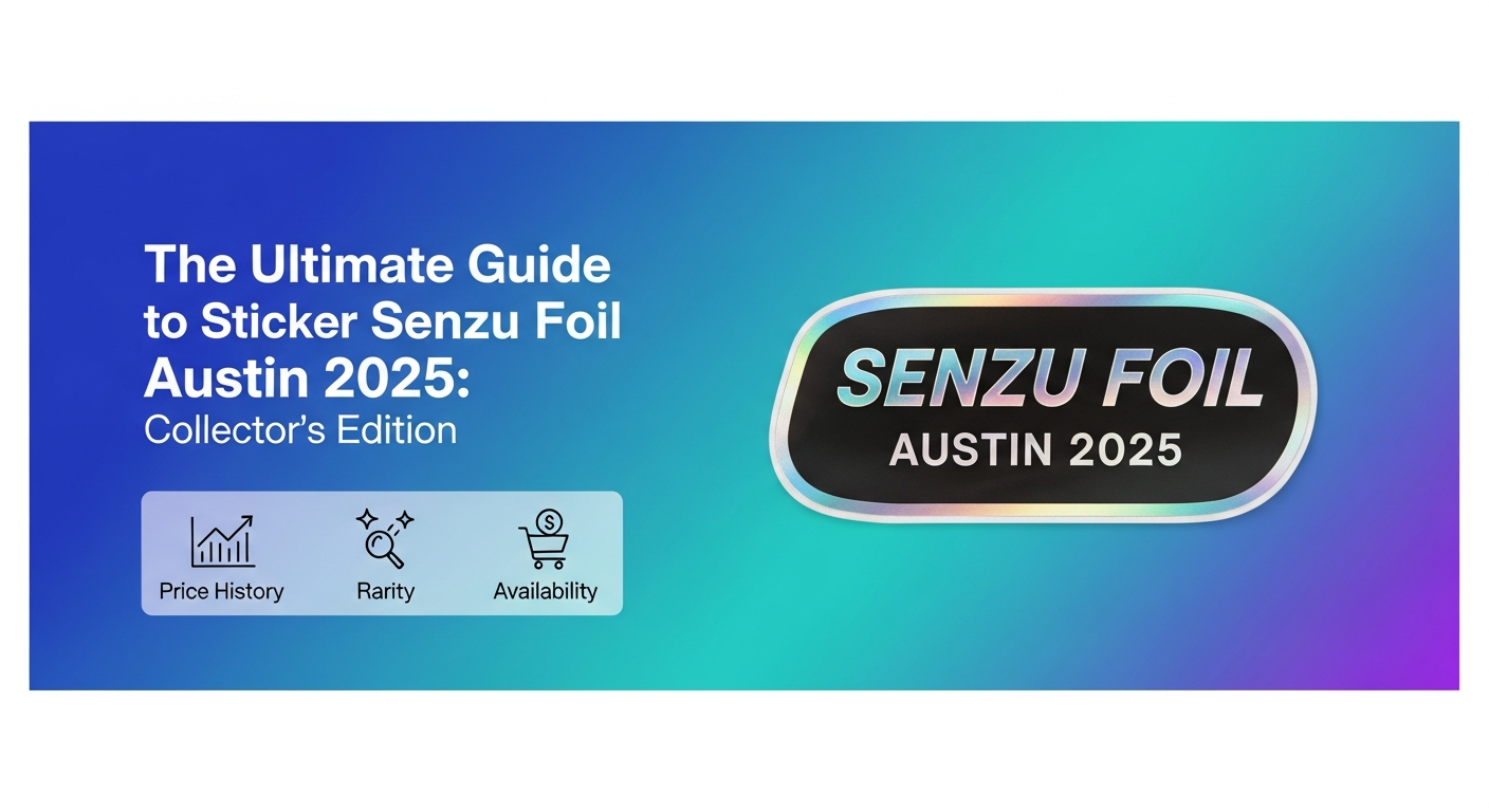 The Ultimate Guide to Sticker Senzu Foil Austin 2025: Collector’s Edition