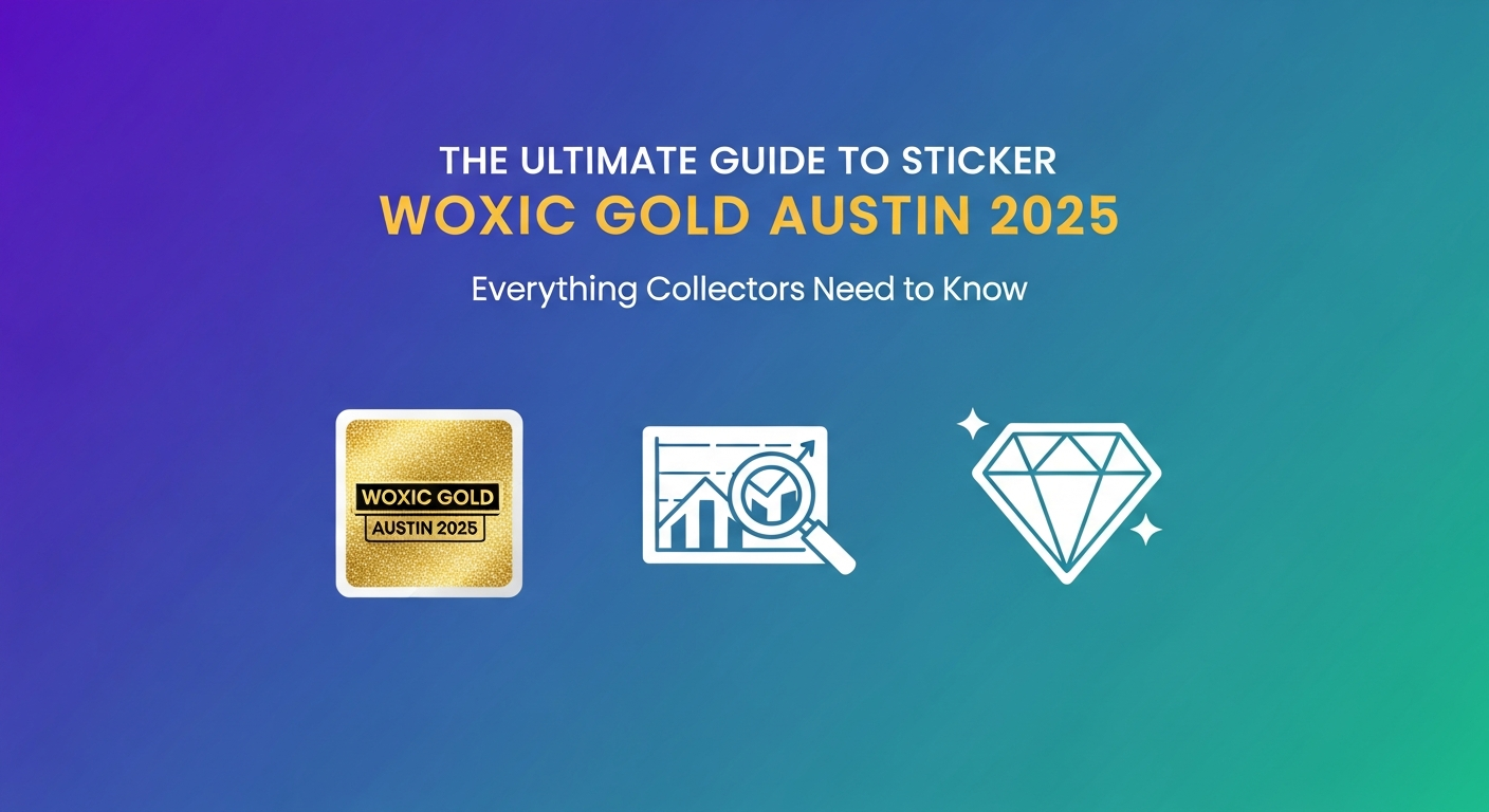 The Ultimate Guide to Sticker Woxic Gold Austin 2025: Everything Collectors Need to Know