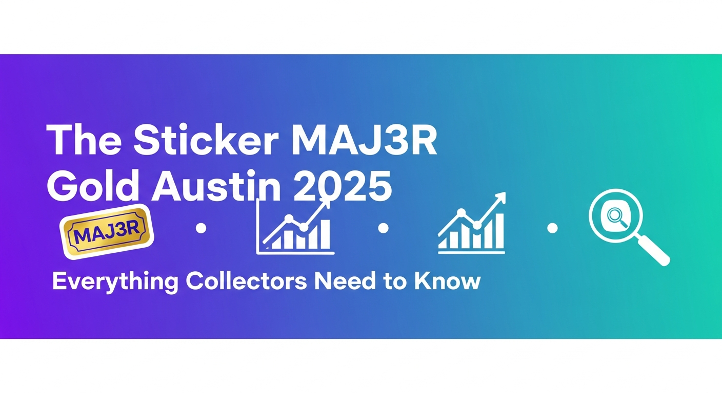 The Sticker MAJ3R Gold Austin 2025: Everything Collectors Need to Know