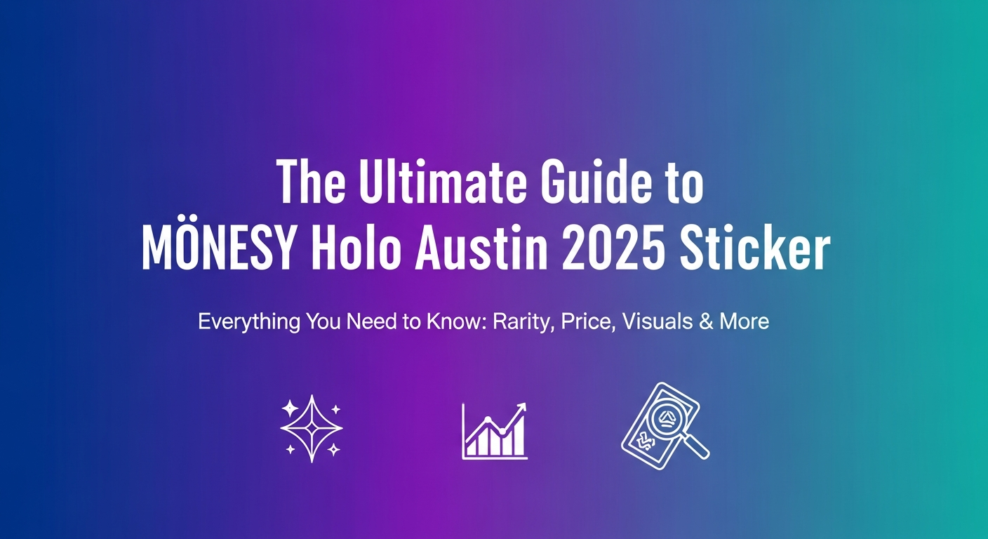 The Ultimate Guide to M0NESY Holo Austin 2025 Sticker: Everything You Need to Know