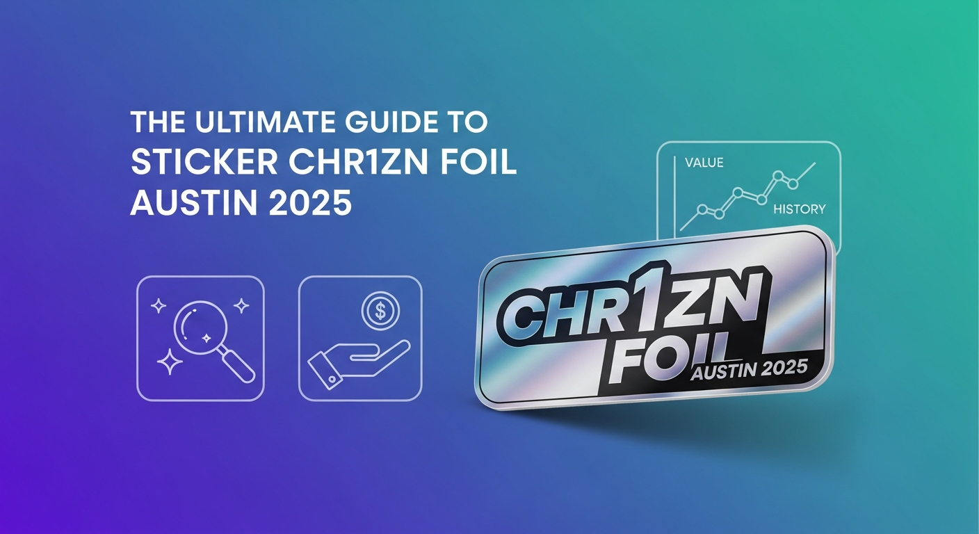 The Ultimate Guide to Sticker Chr1zn Foil Austin 2025: Everything Collectors Need to Know