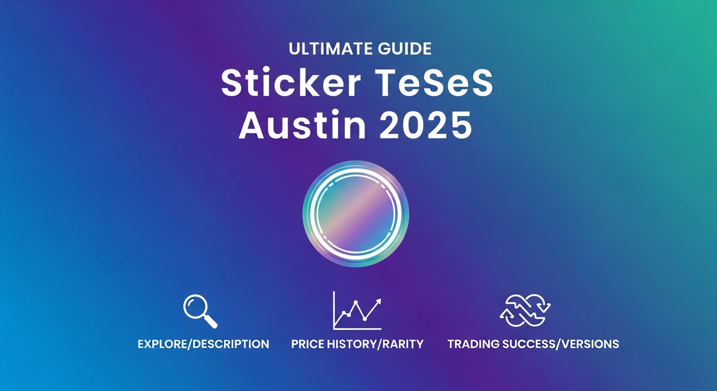 The Ultimate Guide to Sticker TeSeS Austin 2025: Everything Collectors Need to Know