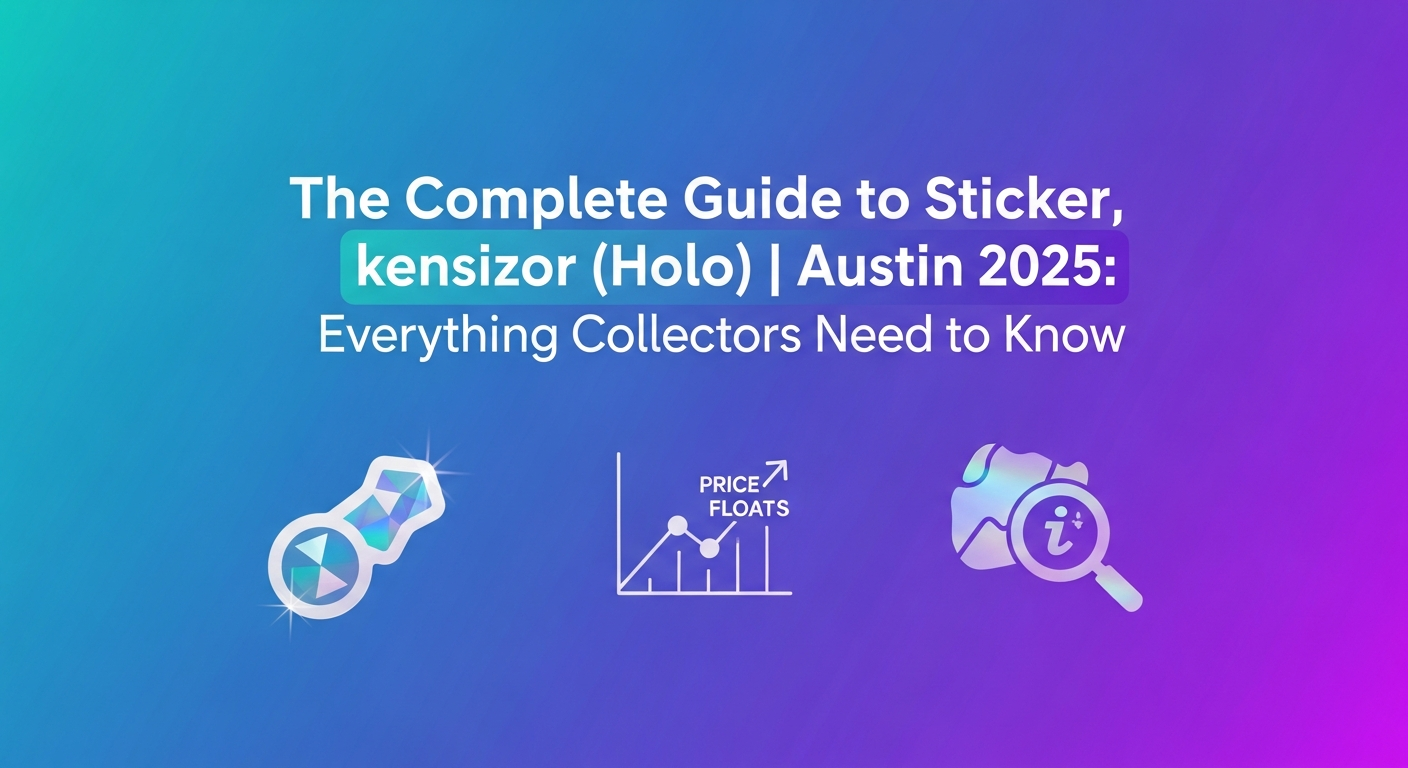 The Complete Guide to Sticker Kensizor Holo Austin 2025: Everything Collectors Need to Know
