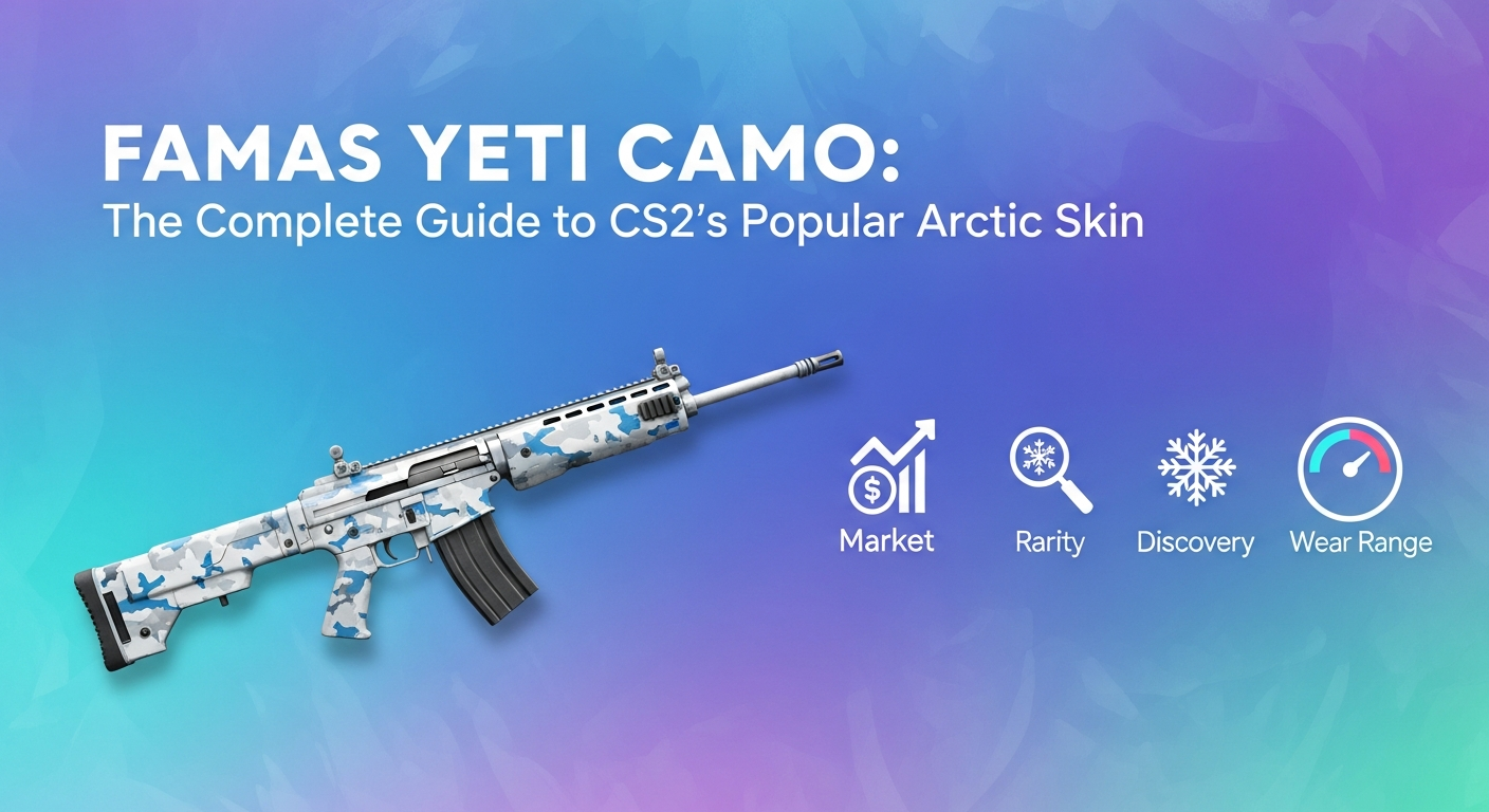 FAMAS Yeti Camo: The Complete Guide to CS2’s Popular Arctic Skin