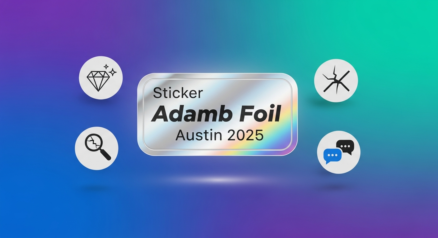 Sticker Adamb Foil Austin 2025: Complete Collector’s Guide