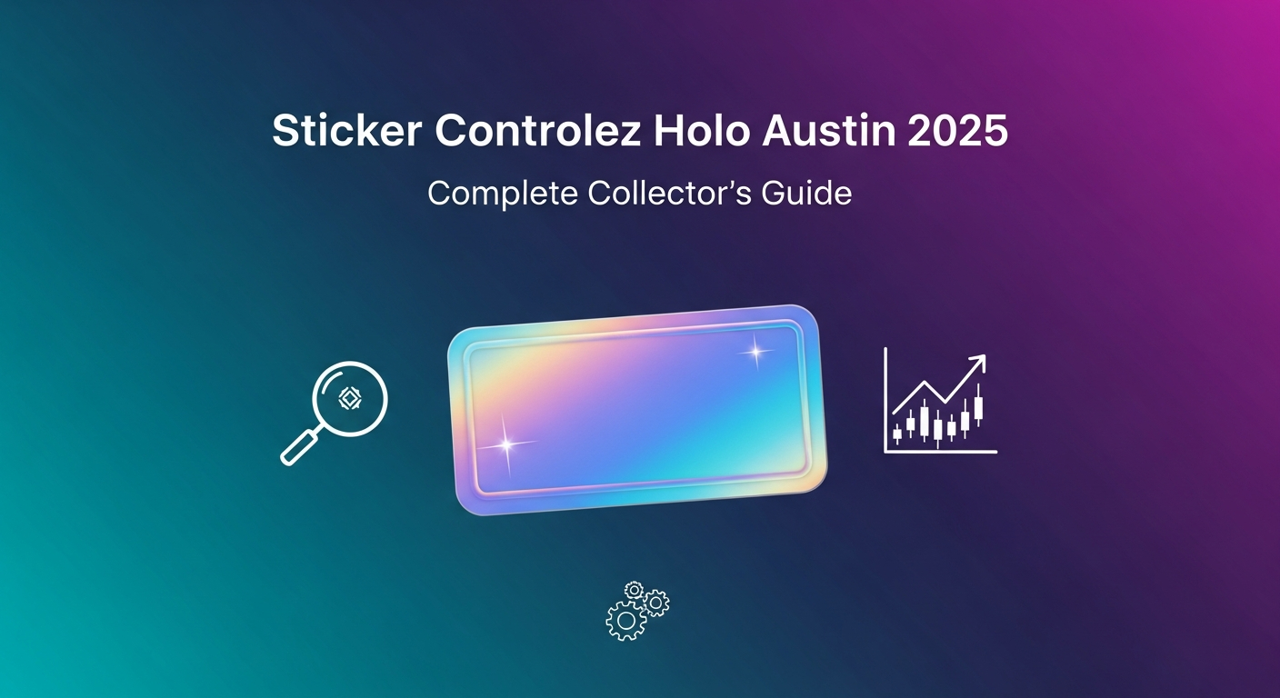 Sticker Controlez Holo Austin 2025: Complete Collector’s Guide