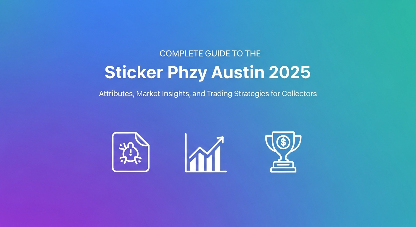 Complete Guide to the Sticker Phzy Austin 2025: Attributes, Market Insights, and Trading Strategies for Collectors