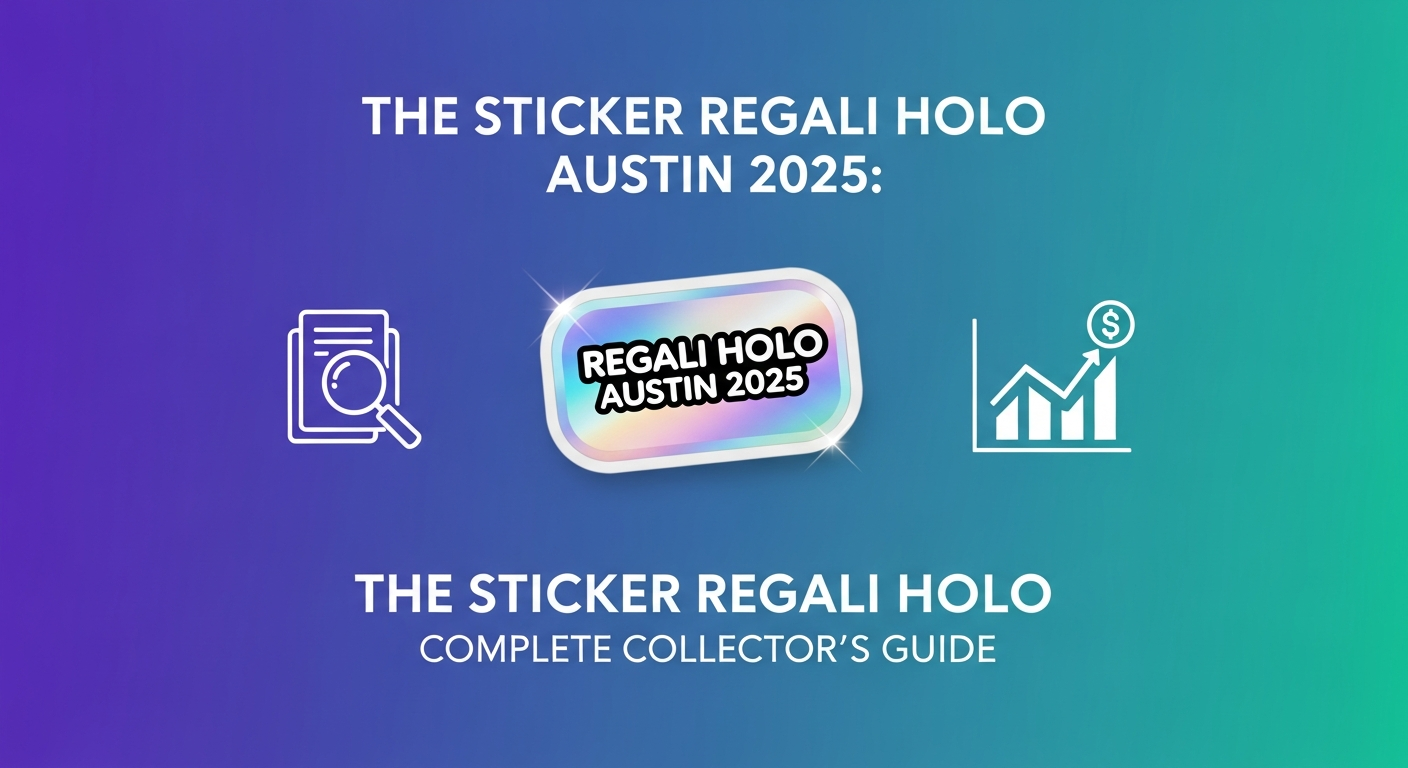 The Sticker Regali Holo Austin 2025: Complete Collector’s Guide