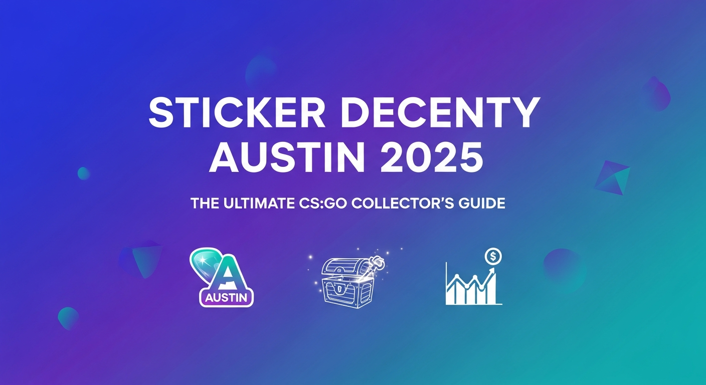 Sticker Decenty Austin 2025: The Ultimate CS:GO Collector’s Guide