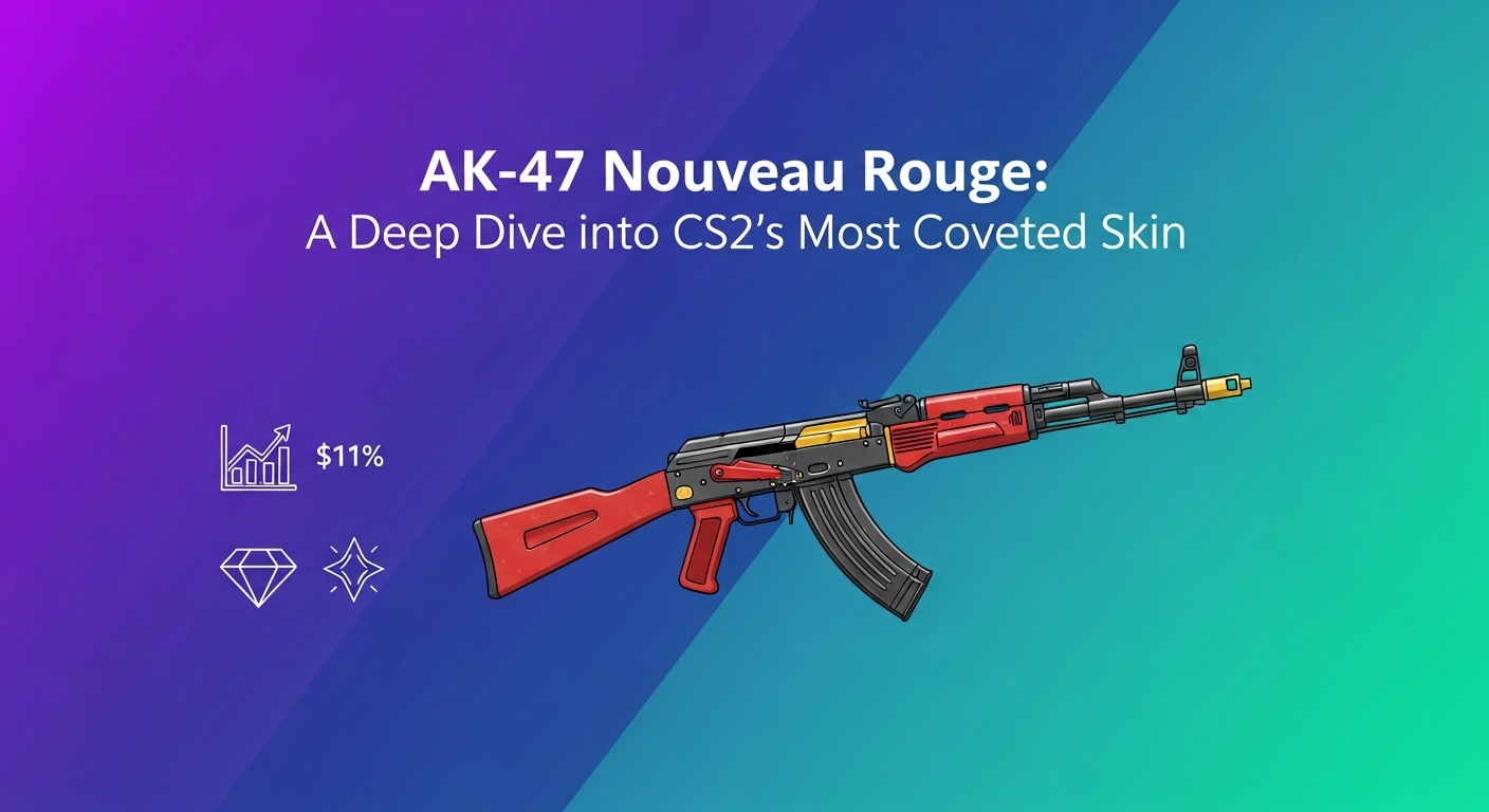 AK-47 Nouveau Rouge: A Deep Dive into CS2’s Most Coveted Skin