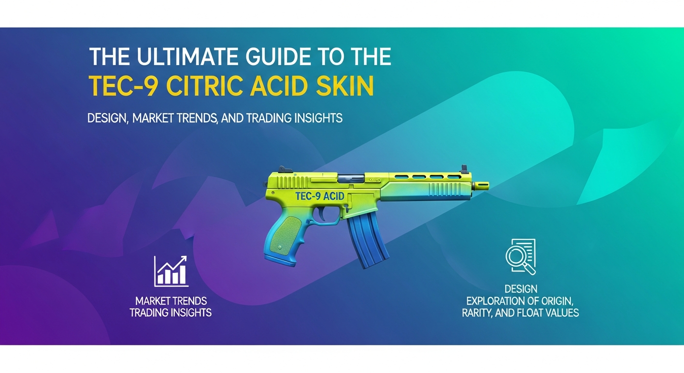 The Ultimate Guide to the Tec 9 Citric Acid Skin: Design, Market Trends, and Trading Insights