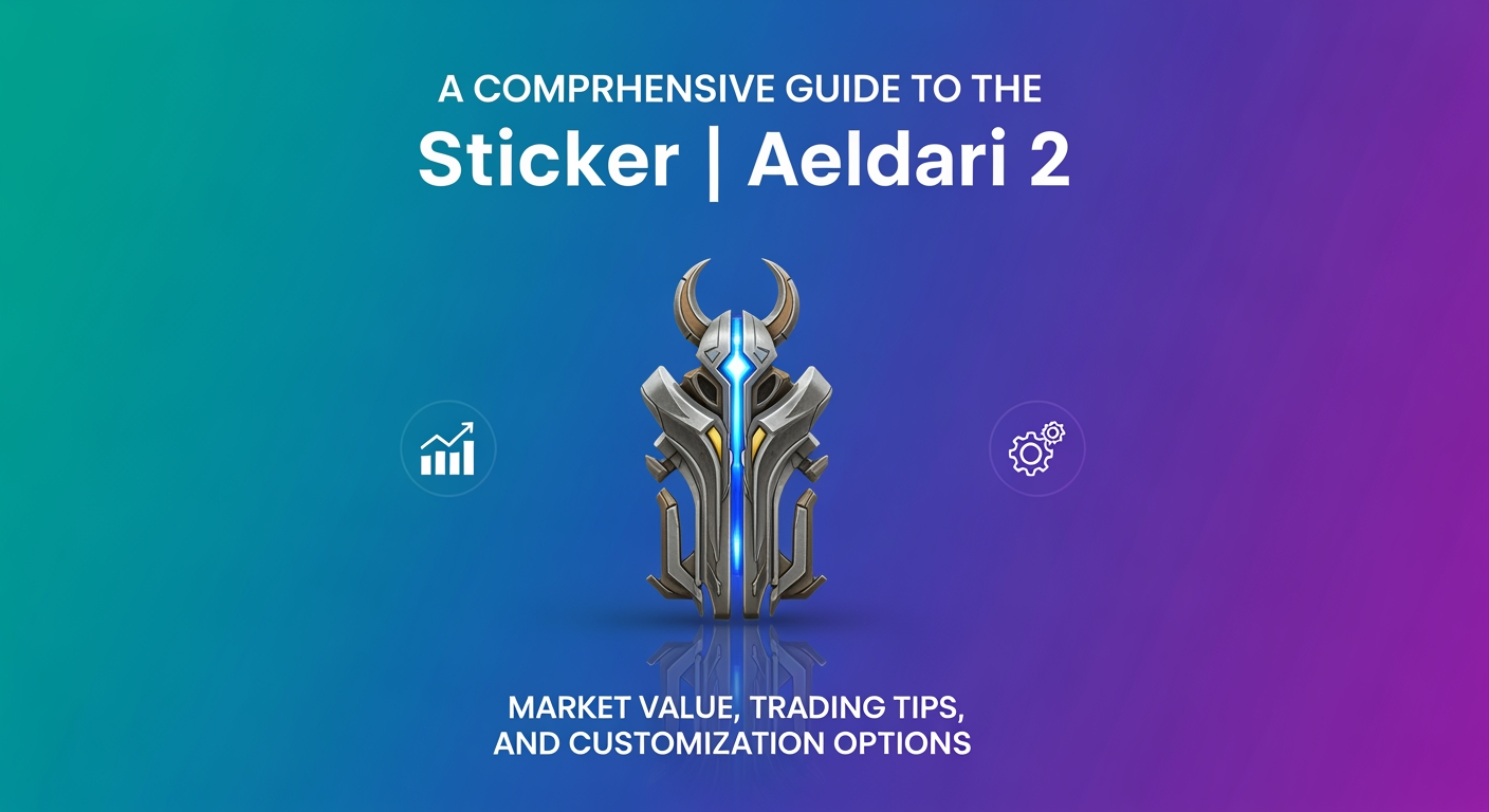 A Comprehensive Guide to the Sticker | Aeldari 2 in CS:GO and CS2: Market Value, Trading Tips, and Customization Options