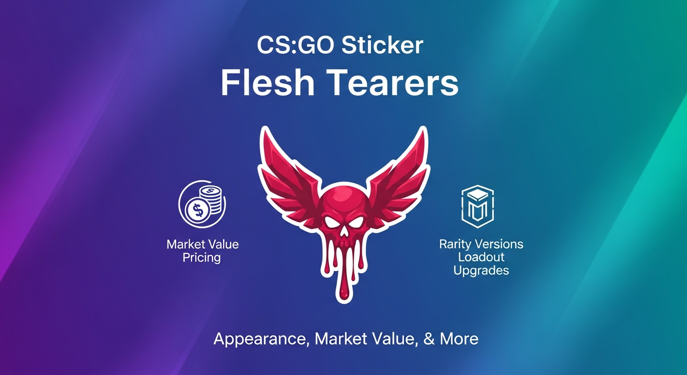 Everything You Need to Know About the CS:GO Sticker Flesh Tearers: Appearance, Market Value, and More