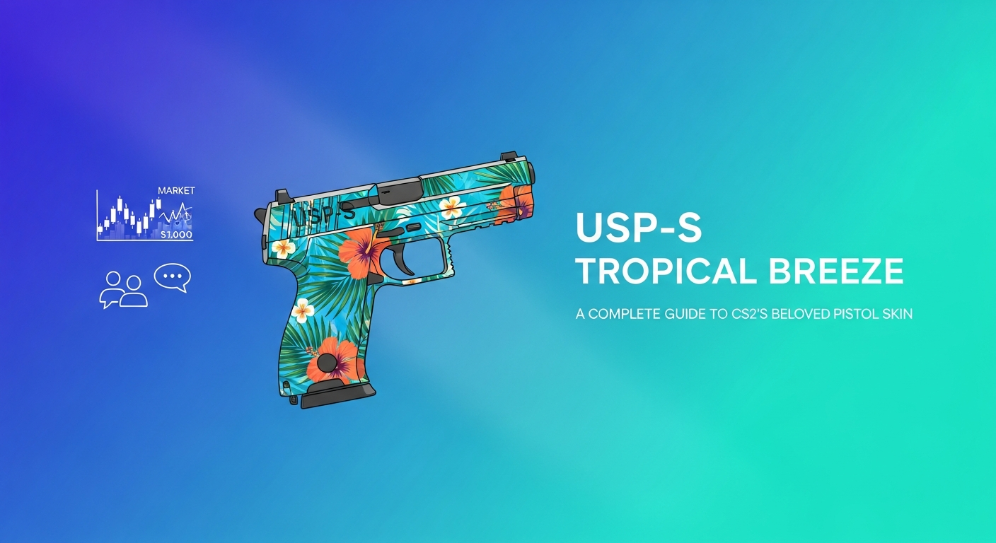 The USP-S Tropical Breeze: A Complete Guide to CS2’s Beloved Pistol Skin